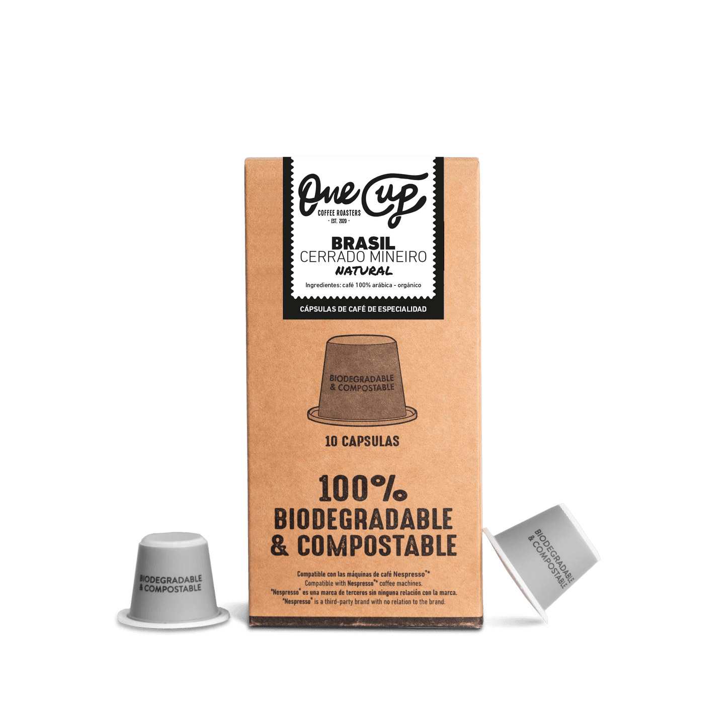 Brasil – Cerrado Mineiro (Natural) 10 cápsulas