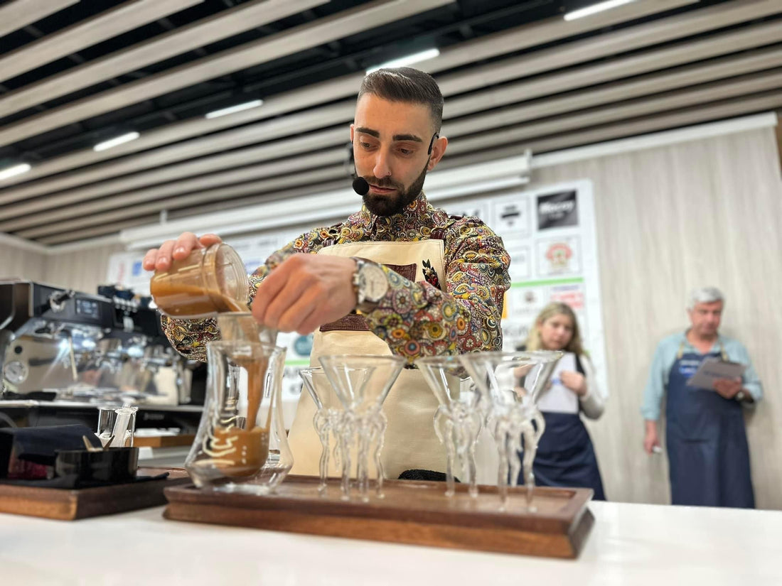 Campeón Barista Internacional 2024 con One Cup Coffee Roasters