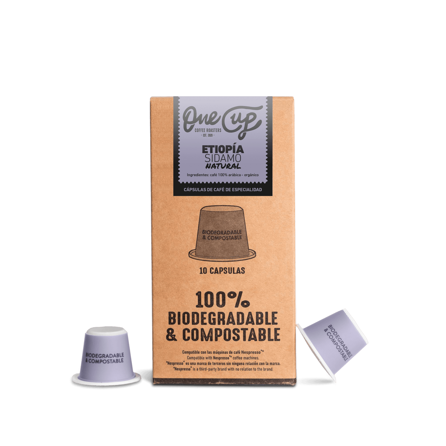 Etiopía – Sidamo (Natural) 10 cápsulas